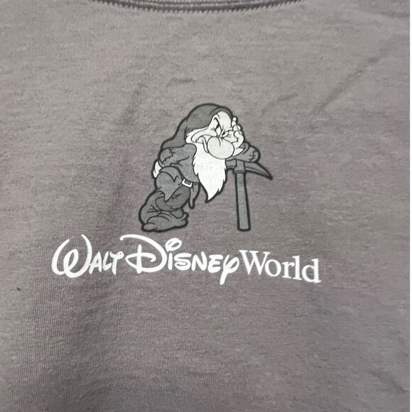 Walt Disney World I’m Grumpy Because You’re Dopey! Parks Gray T-Shirt Men’s M - Picture 5 of 5